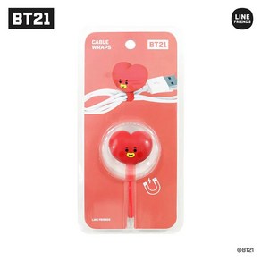 BT21 자석 케이블 정리선 타타, 1개