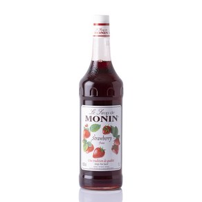 모닌 시럽 1000ml 딸기 시럽, 1L, 6개