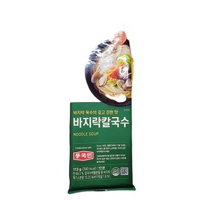 풍국면 바지락 칼국수 113g x 5개