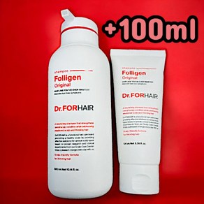 [본사정품] 닥터포헤어 폴리젠 두피케어 탈모증상완화 샴푸 + 미니증정 Dr.FORHAIR Folligen Original shampoo