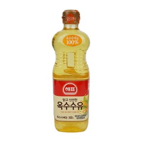 사조 해표 옥수수유 900ml tip*73371pt, 1개