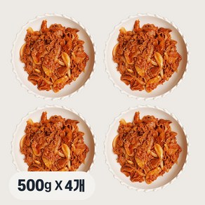 Meatcafe 돼지불고기 양념제육 앞다리살 500g 4개