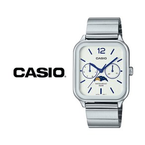 카시오 CASIO 문페이즈 스퀘어 남성 사각 메탈 손목시계 MTP-M305D-7A