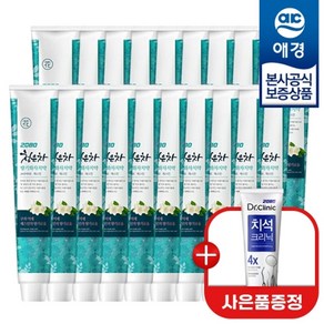 애경 2080 청은차 향기화차 치약 190g x20개 +치약50g 증정, 20개