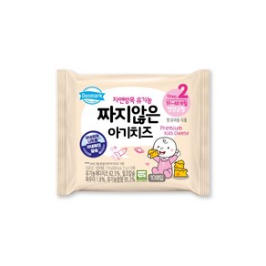 덴마크 자연방목 유기농 짜지않은 아기치즈 2단계, 170g, 10개