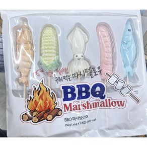 노브랜드 BBQ 마시멜로우 150g, 4개