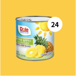 동원 Dole 파인애플 통조림 432g x 24캔