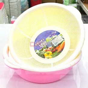 다용도 원형 채반 야채믹싱볼 야채볼 세척볼 과일 싱크 샐러드볼 플라스틱 주방 채반, 이.다용도원형채반, 1개
