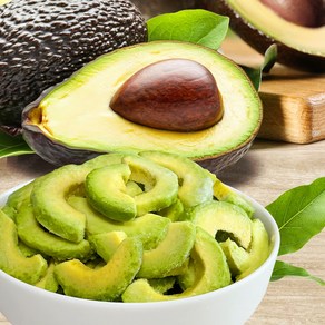 [개별급속동결] 간편하게 손질한 아보카도 슬라이스, 2개, 500g