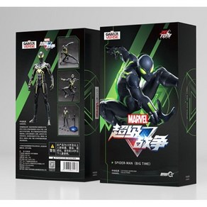 ZD TOYS 마블 슈퍼 워 게임 스파이더맨 (스텔라수트) 슈퍼게임시리즈 피규어, 1개