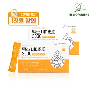 베스트오브그린 고함량 맥스 비타민C 3000 3g x 90포