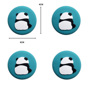 귀여운 팬더 생활 문콕 스크래치 방지패드 부착형, 4개