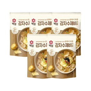 백설 감자 수제비 가루 500g x5개, 5개