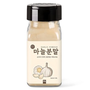 바른미각 마늘 분말, 1개, 60g