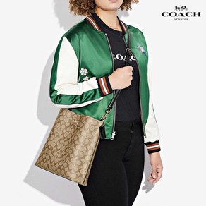 코치 몰리 시그니처 레더 버킷백 CA561 Mollie Signatue Leathe Bucket Bag