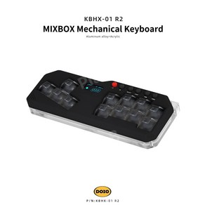 DOIO 미니 히트박스 MIXBOX KBHX-01 R2 아케이드 격투 게임 키보드