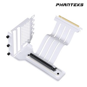 Phanteks PCIE 4.0 라이저 킷 카드 케이블 키트 - 화이트, 1개