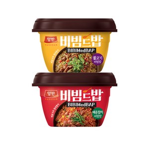 [동원] 양반 비빔드밥 (컵)매운참치 2개+불고기 2개 (총 4개)