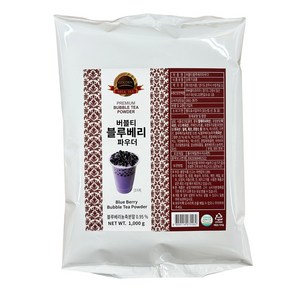 버블티코리아 블루베리 밀크티 파우더 1kg, 1개입, 1개