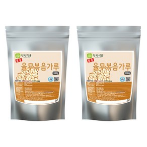 [장명식품] 율무가루 율무분말 볶은 율무가루 이의인, 300g, 2개