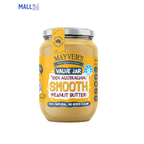 [대용량] 호주 메이버스 땅콩버터 스무스 Mayve's Smooth Peanut Butte, 750g, 1개