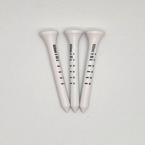 83mm 골프티꽂이 1p 골프용품 나무 눈금 높이조절, 2개