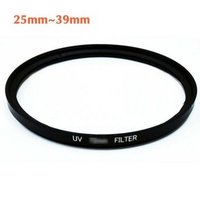 캐논 니콘 소니 펜탁스 후지필름 렌즈용 UV 렌즈 필터 25mm 25.5mm 27mm 28mm 30mm 30.5mm 34mm 35.5mm 39mm