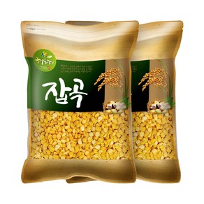 현대농산 깐 병아리콩 4kg (2kgX2봉) 조각 병아리콩