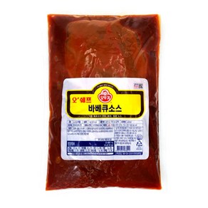 오뚜기 오쉐프 바베큐소스 1kg 1+1, 2개