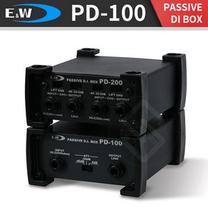 E&W PD-100 1채널 패시브 다이렉트박스 PD101 DI BOX