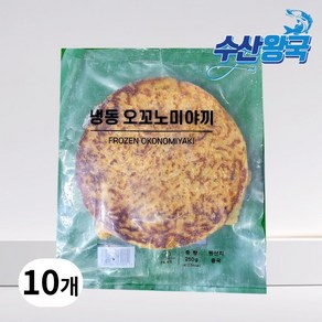 수산왕국 냉동 해물 오꼬노미야끼, 10개, 250g