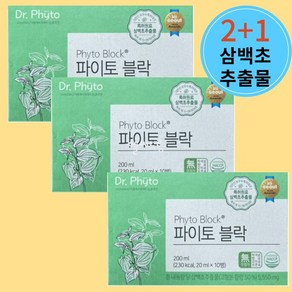 닥터파이토 파이토블락 국산 삼백초 추출물 국내산 식물유래 D.Phyto