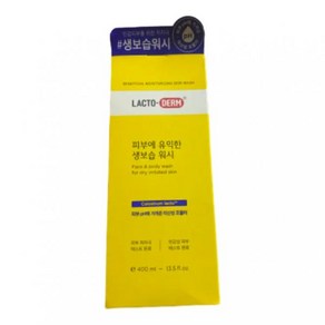 락토덤 피부에 유익한 생보습 바디워시 500ml, 1개