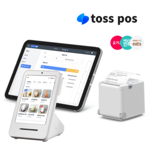 토스프론트 토스포스 태블릿 포스기 미니 키오스크 토스플레이스 애플페이 와이파이 카드단말기, 토스프론트+TS400 (무선)_프린터