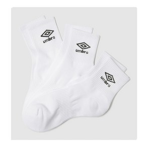 엄브로 양말 남여 에센셜 3PACK 앵클 삭스 UP323CSC76WHT 선물