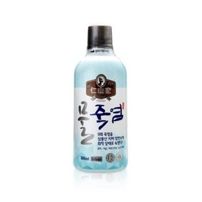 인산가 (주)인산가 정품 물죽염실버 300ml 6병 이상 구입시 흑삼담은 금흑흑삼크런치(10g) 3개 증정), 6개