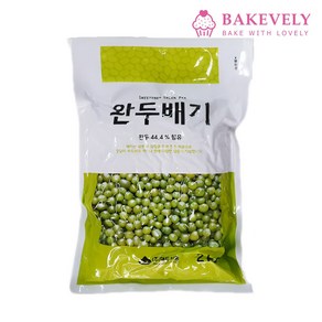 대두식품 완두배기 2kg 완두콩베기 당절임, 1개