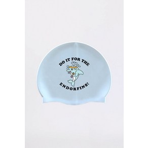 졸린 실리콘 수모 수영모자 엔돌핀스 Jolyn Silicone Swim Cap - Endophins, 1SZ, 1개