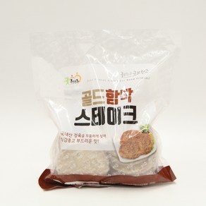 굿프랜즈 냉동 골드 함박스테이크 1kg, 1개