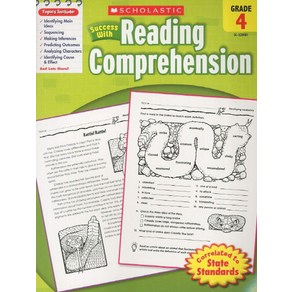 Scholastic Success with Reading Compehension Gade 4, Scholastic Teaching Resouces, Scholastic Success with Read.., Zaun, Kathy(저)