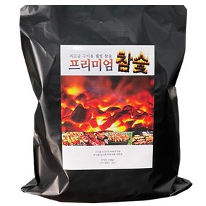 프리미엄 참숯, 2kg, 1개