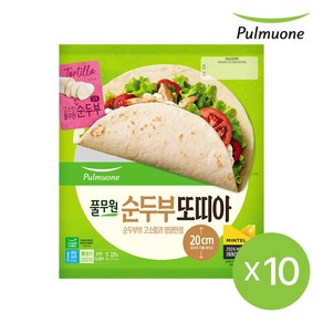 풀무원 [풀무원] 순두부또띠아225g 10개(50입), 225g, 10개