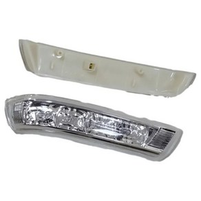 현대 2007-2012 베라크루즈 산타페용 백미러 방향 지시등 LED 발광 액세서리 87613-3J000, [02] Right, 1개