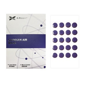 X-aypad 옵시디안프로 AIR Univesal 도트 40pcs 범용 유리패드 피트, 옵시디안 AIR Univesal