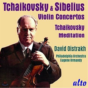 [CD] David Oistakh 차이코프스키 & 시벨리우스: 바이올린 협주곡 (Tchaikovsky & Sibelius: Violin Concetos Meditation)