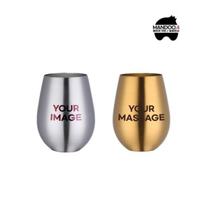 500ml SUS304 스탠 맥주컵 커스텀 각인 주문 제작 기업용 판촉물 기념품 집들이 선물 소량 대량, 1개