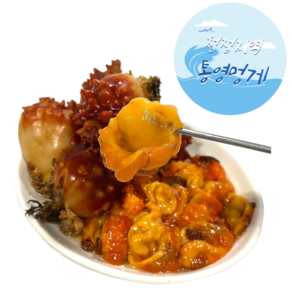 [산지직송] 청년직구 국내산 통영 청정지역 활멍게 깐멍게 당일조업 당일손질 (500g 1kg 1.5kg), 1박스, 깐멍게 500g