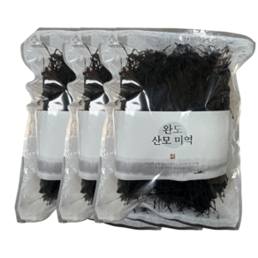 완도 부드러운 유기농 산모미역, 1개, 500g