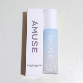[HOT] 어뮤즈 세라믹 백진주쌀 미스트 앤 픽서, 1개, 80ml