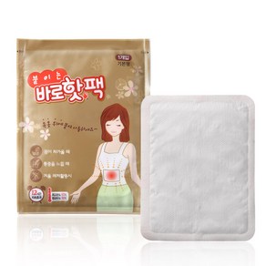 팜텍 바로핫팩 파스형 붙이는핫팩 40g, 40개